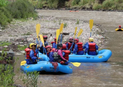 Rafting on the Urubamba River