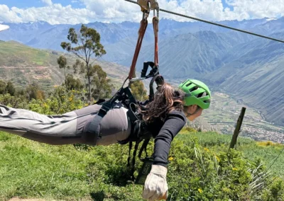 Zipline in Chinchero