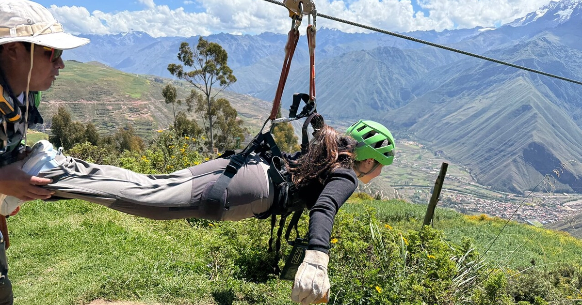 Zipline in Chinchero